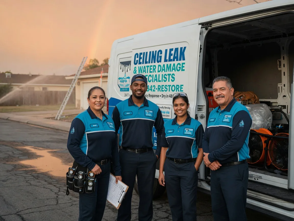 Ceiling Leak Cleanup company in Electric City, WA